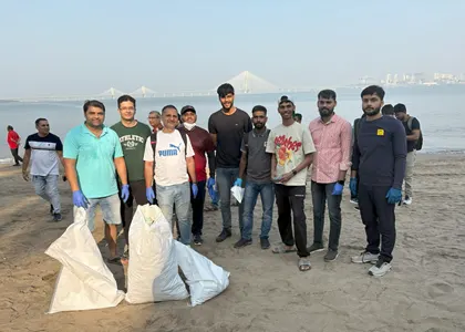 beach cleaning drive